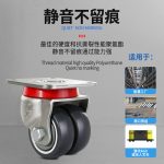 JQR062/A1 Swivel Dual-Wheel AGV Caster