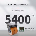 JQR092 250mm Extra Heavy-Duty Dual-Wheel Caster