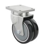 JQR062/B1 Heavy-Duty Swivel Dual-Wheel Caster