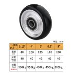 Polyurethane wheel 40mm