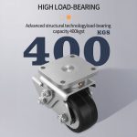 JQR263 Two-Stage Shock-Absorbing AGV Caster