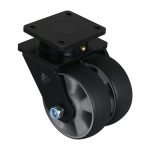 JQR092-EC 150mm Dual-Wheel Caster