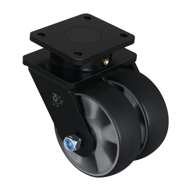 JQR092-EC 150mm Dual-Wheel Caster