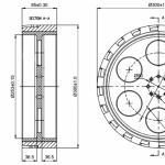 300x85mm